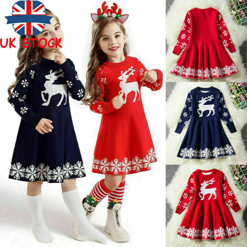 baby girl christmas sweater dress